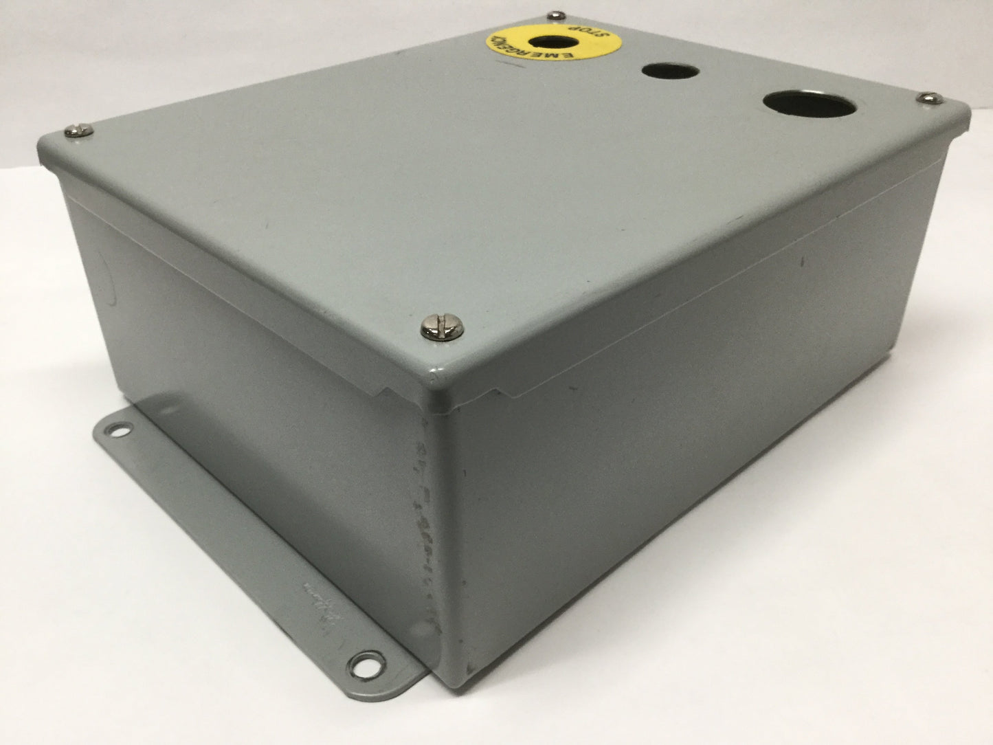 Used Hoffman A1008SC Electrical Steel Enclosure Screw Cover Junction Box 10"x 8" x 4"