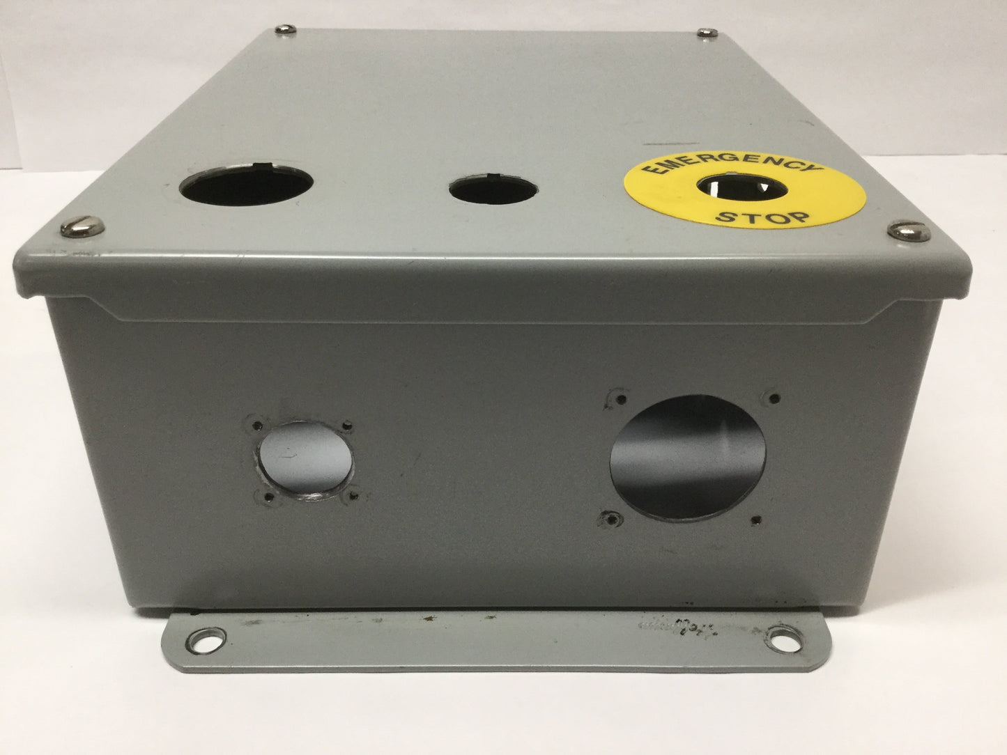 Used Hoffman A1008SC Electrical Steel Enclosure Screw Cover Junction Box 10"x 8" x 4"