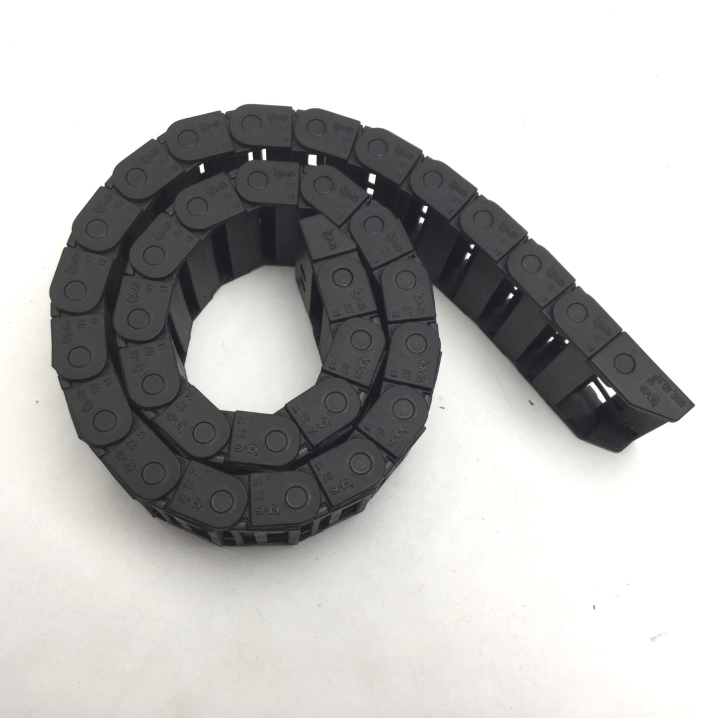 Used Igus R38 Energy Chain, 32 Links, 27" Long, 1-7/8" Width, Height 5/8"