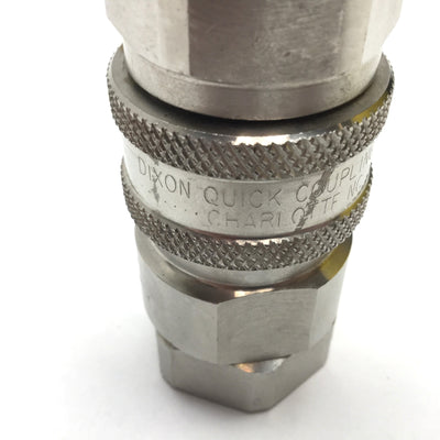 Used Dixon V4M4 4VF4 Snap-Tite H-IH Interchange Quick Connect Coupling, 1/2" NPT