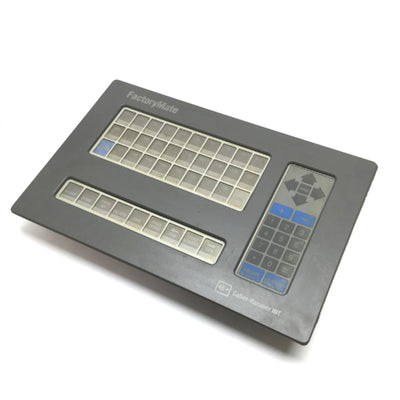 Used Cutler Hammer Factorymate Configurable Keyboard Keypad Operator Interface Panel