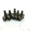Used Lot of 5 SMC AS1000 In-Line Flow Control Valve, Ports: M5x0.8, Pressure: 1MPa