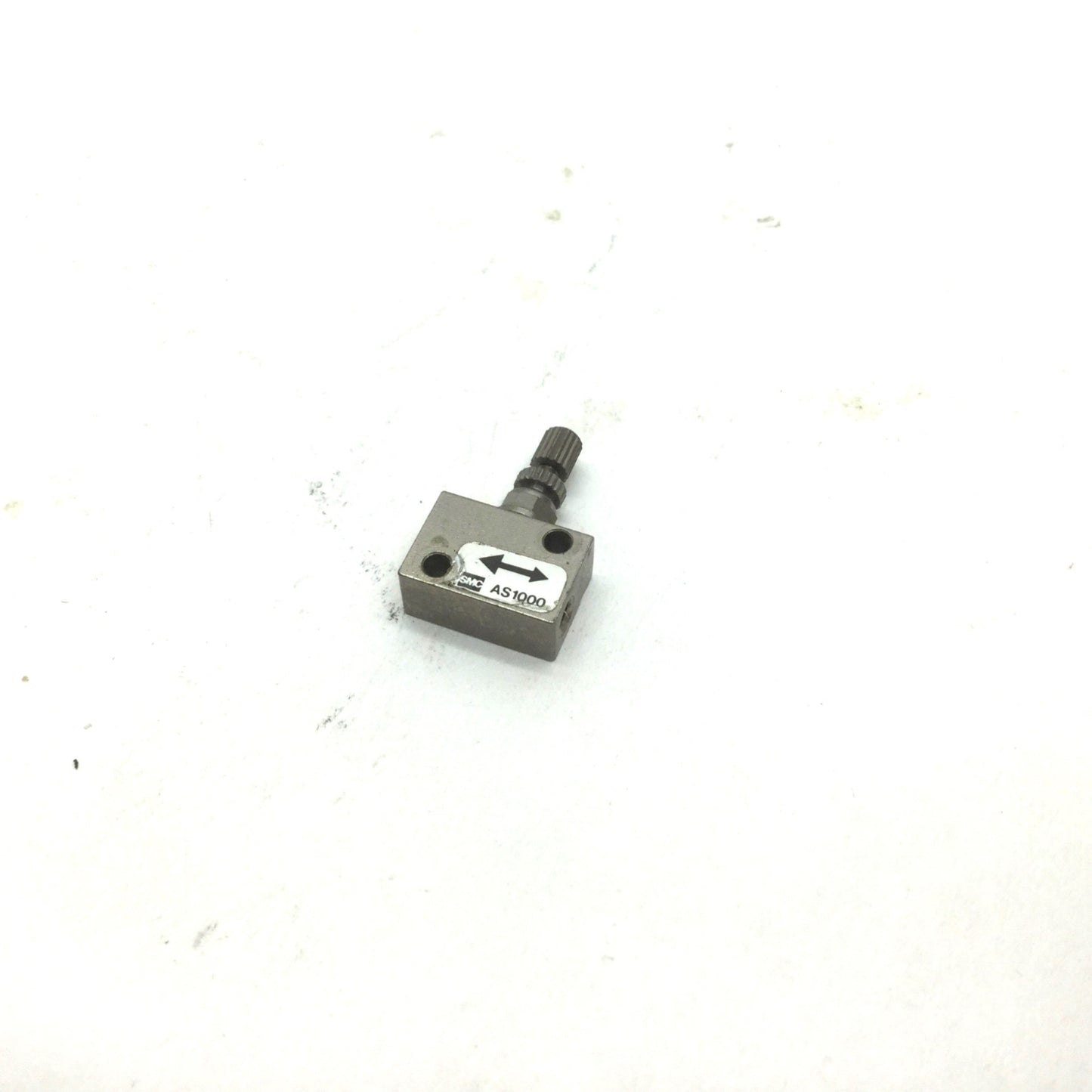 Used Lot of 5 SMC AS1000 In-Line Flow Control Valve, Ports: M5x0.8, Pressure: 1MPa