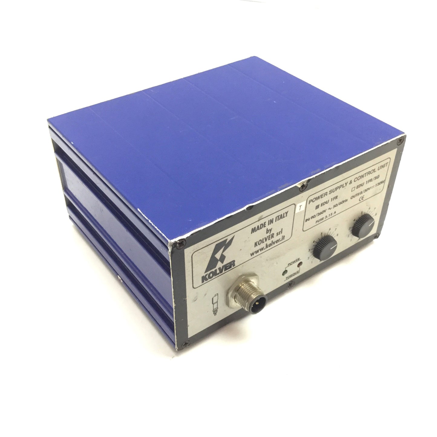 Used Kolver FAB12PP/FR Electric Torque Screwdriver, EDU1FR Power Supply Control Unit