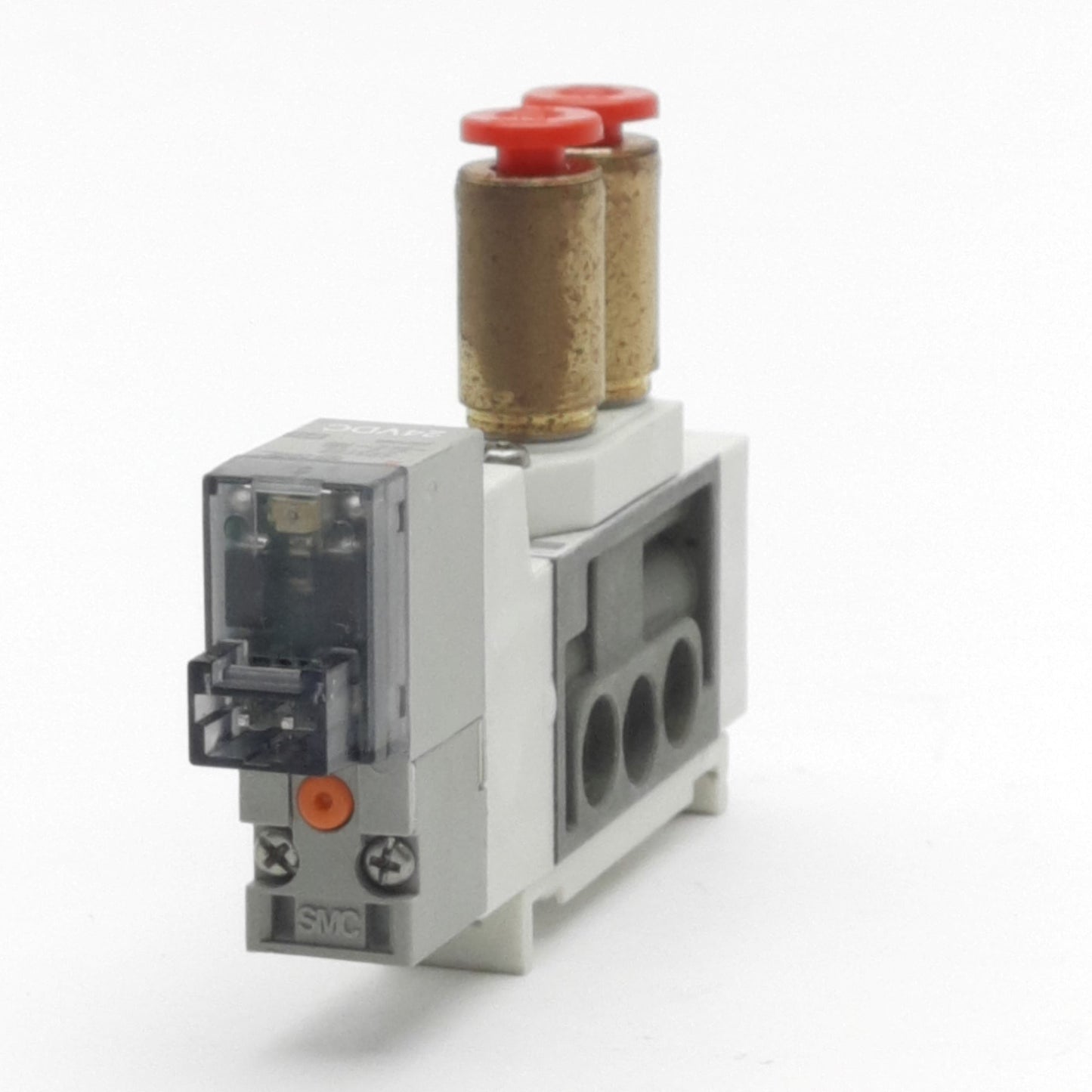 Used SMC SY3160-5LZ-M5 Pneumatic Solenoid Valve 24VDC, M5 Ports, 2-Position, 5 Port
