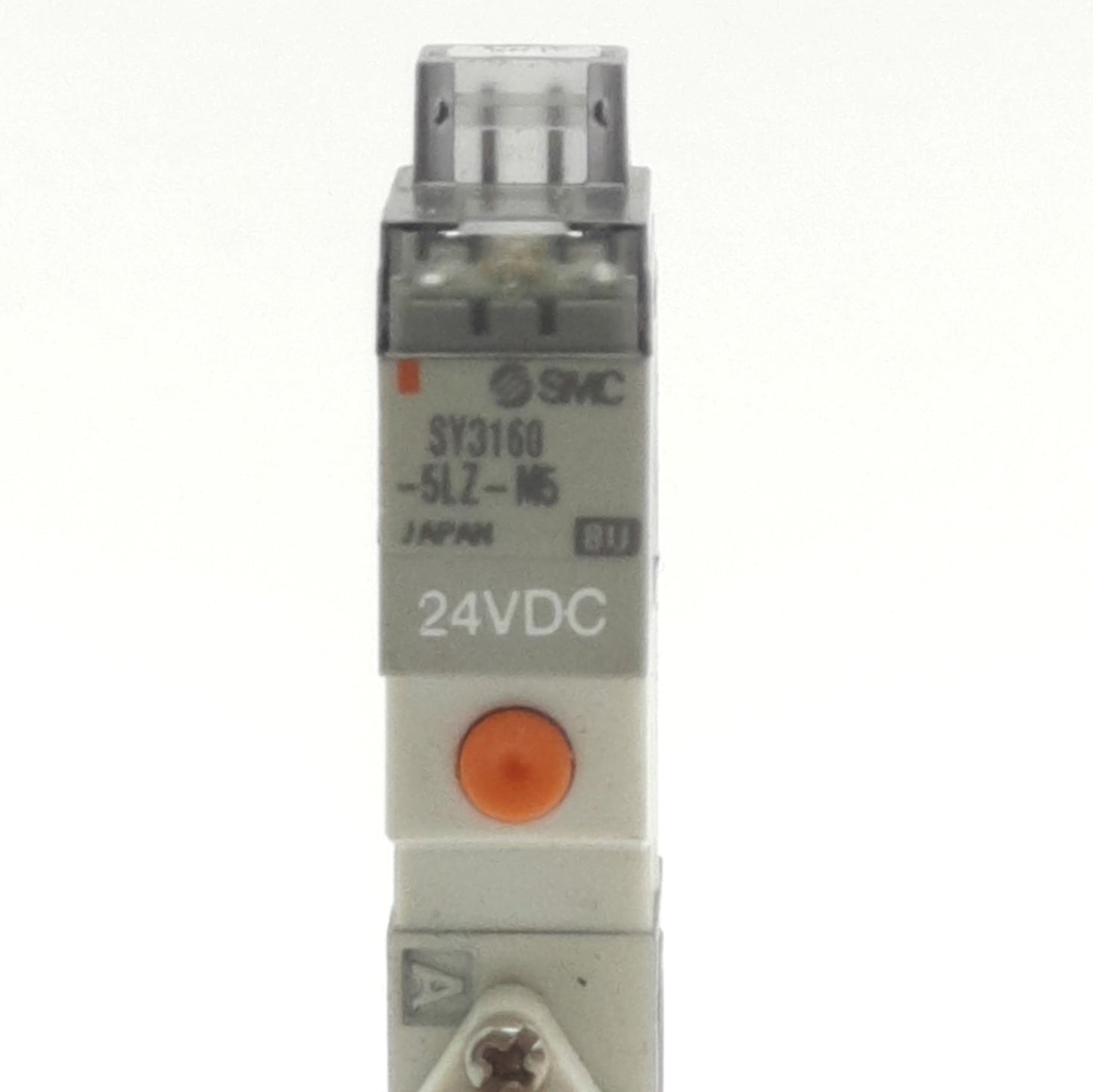 Used SMC SY3160-5LZ-M5 Pneumatic Solenoid Valve 24VDC, M5 Ports, 2-Position, 5 Port