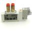Used SMC SY3160-5LZ-M5 Pneumatic Solenoid Valve 24VDC, M5 Ports, 2-Position, 5 Port