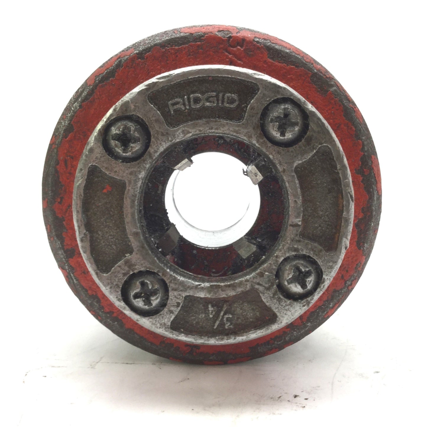 Used RIDGID 37395 3/4" NPT RH Alloy Die Head For 12-R Manual Pipe Threader