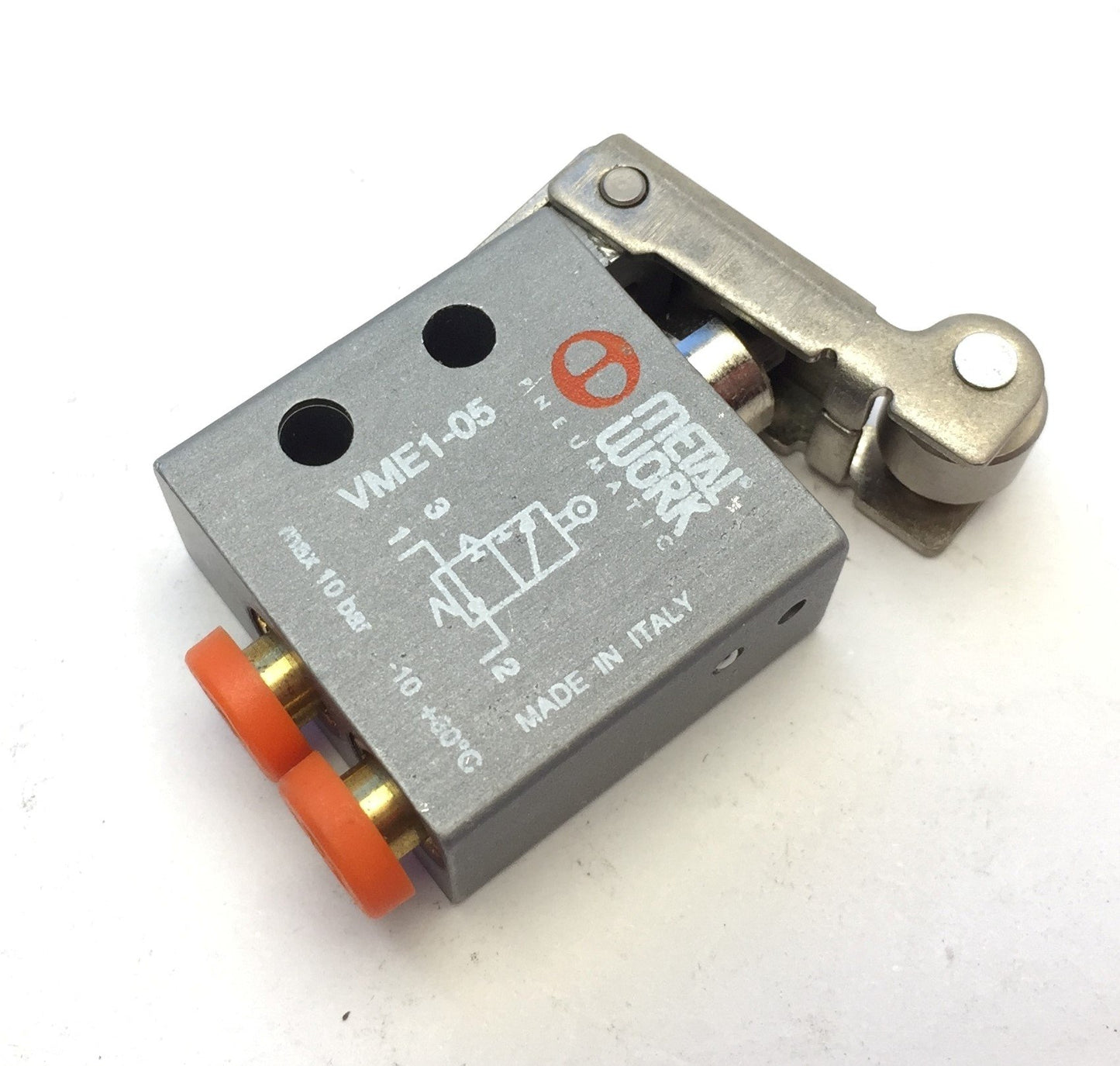 New – Open box Metal Work VME1-05 Pneumatic Valve 3/2 NO 4mm, Festo QSM-M7-4-I Push Fittings