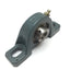 Used Dodge 124131 Ball Bearing Pillow Block, Two Bolt Base, ID: 5/8", Cast Iron