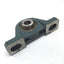 Used Dodge 124131 Ball Bearing Pillow Block, Two Bolt Base, ID: 5/8", Cast Iron