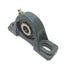 Used Dodge 124131 Ball Bearing Pillow Block, Two Bolt Base, ID: 5/8", Cast Iron