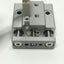 Used SMC MGJ6-5 Miniature Guide Rod Cylinder 5mm Stroke, 6mm Bore, w/ Switches