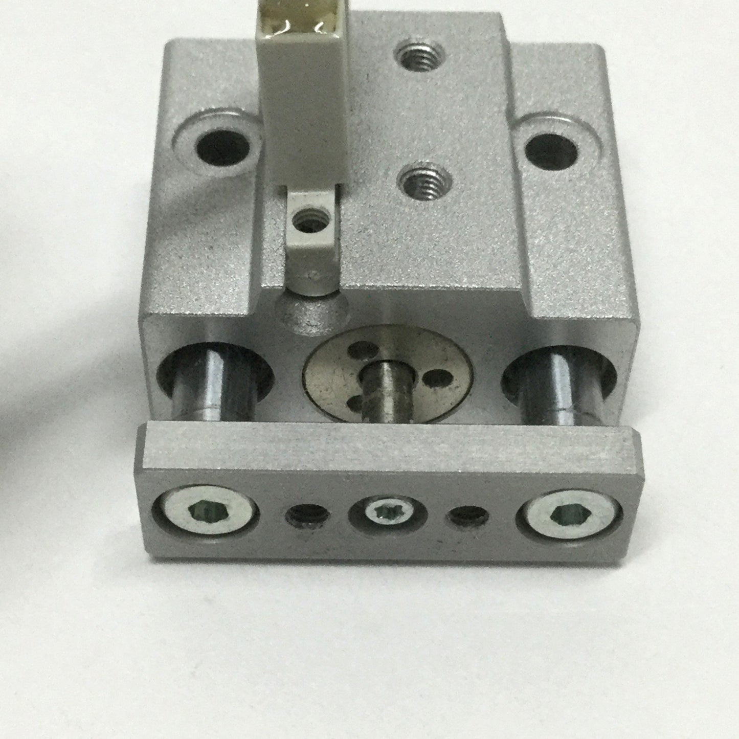 Used SMC MGJ6-5 Miniature Guide Rod Cylinder 5mm Stroke, 6mm Bore, w/ Switches