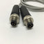 Used SMC MGJ6-5 Miniature Guide Rod Cylinder 5mm Stroke, 6mm Bore, w/ Switches