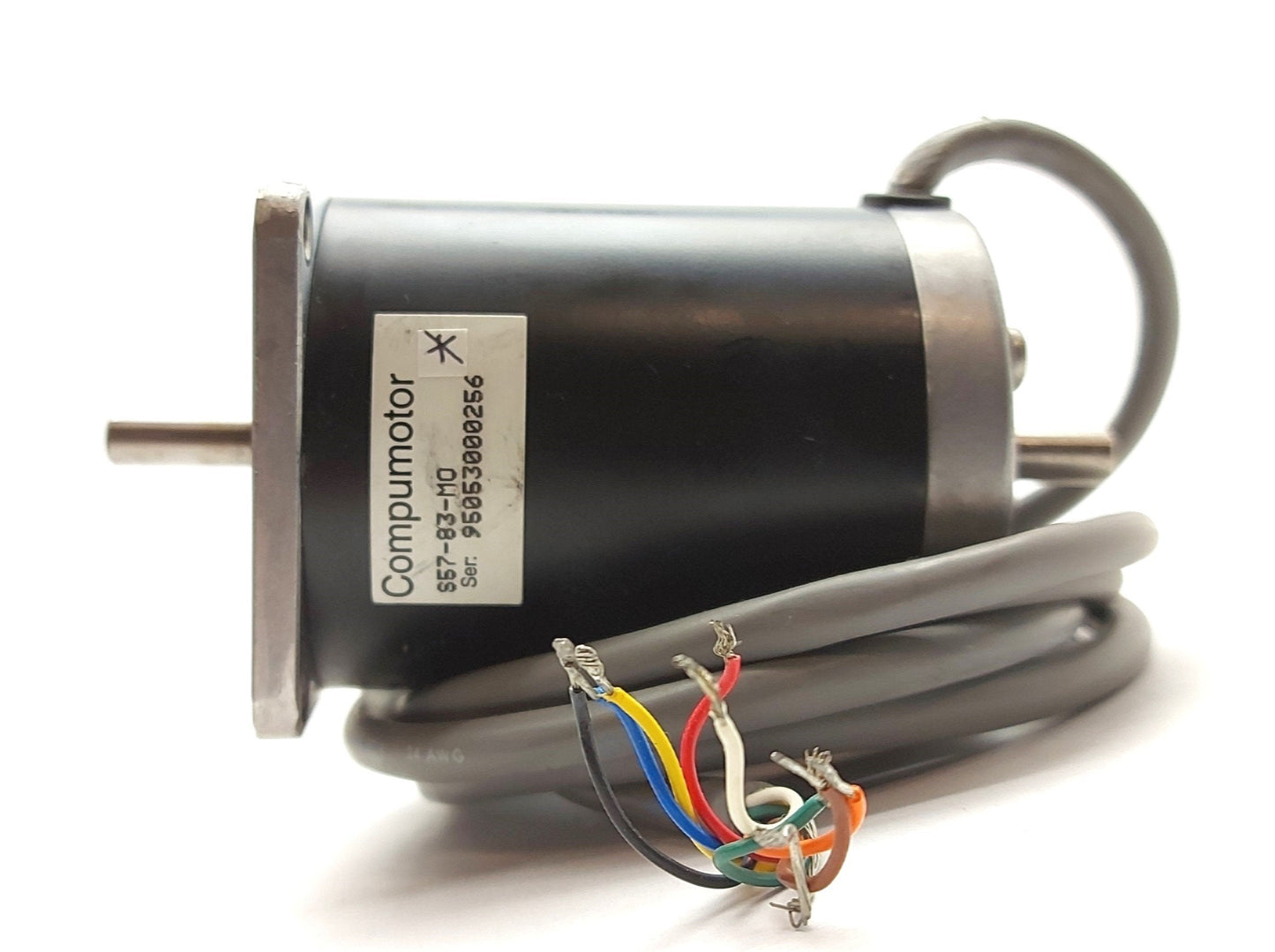 Used Parker Compumotor S57-83-MO Stepper Motor 2-Phase 1.8ø 100oz-in 1/4"Shaft NEMA23