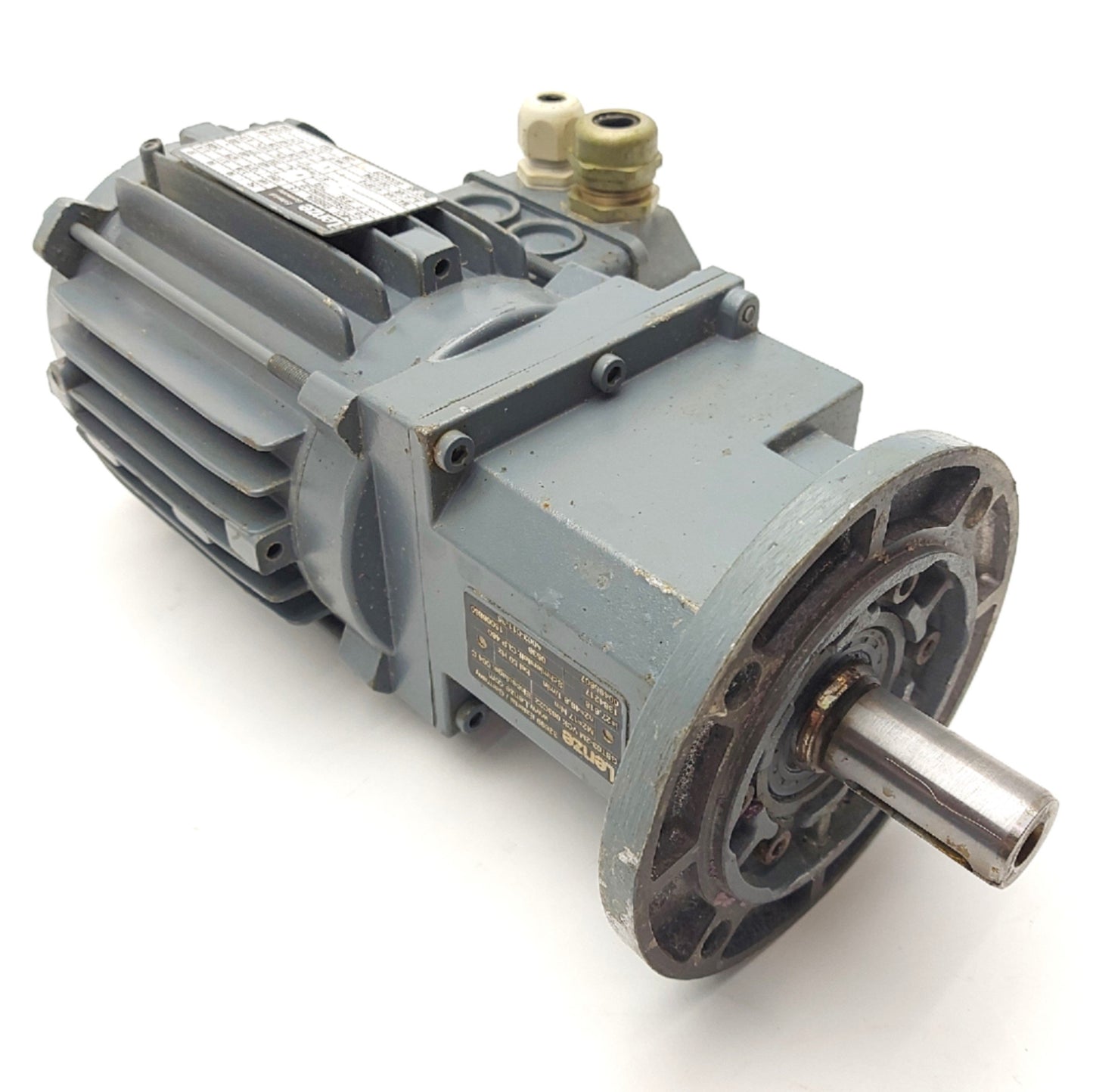New – Open box Lenze MDSMA0M063-22 & GST03-2M Gearmotor 1:27.61 1675 to 60RPM .11kW 3Ø 230/480V