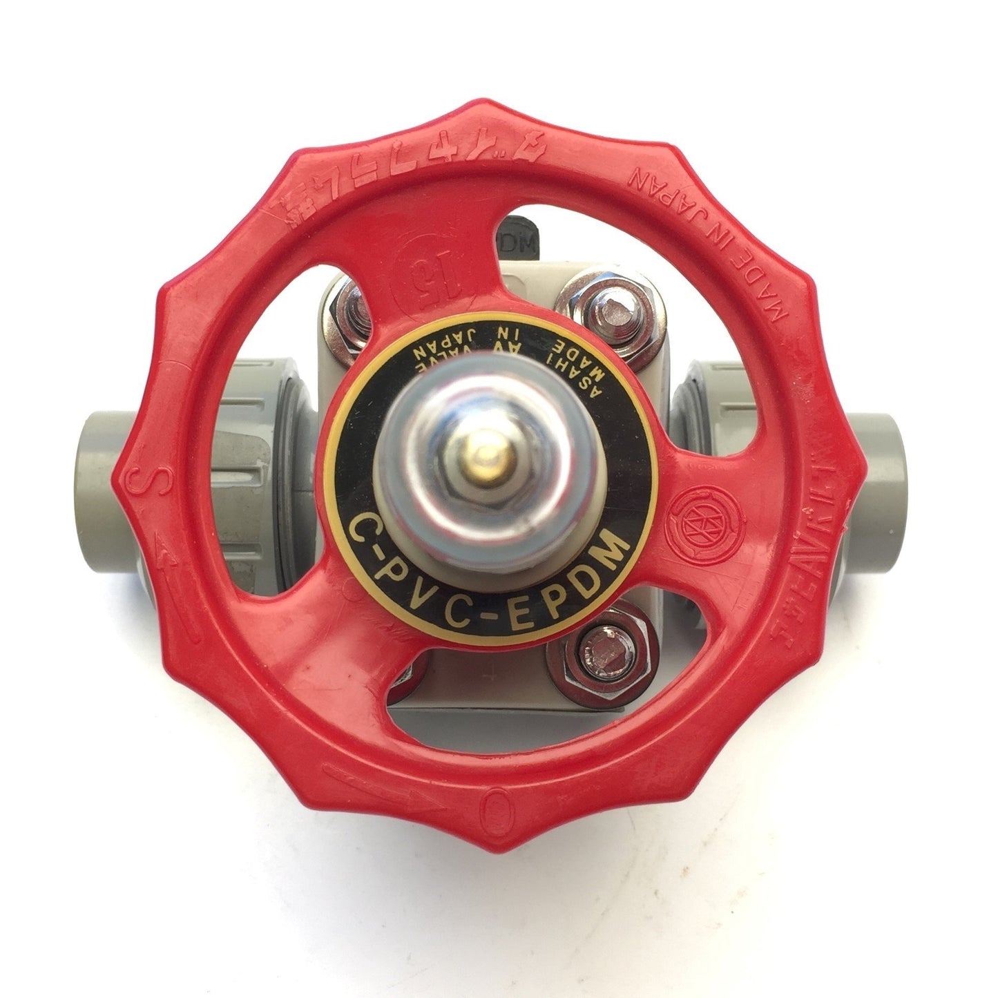 New – Open box Asahi America 95K00069A Gate Valve 1/2" EPDM Seals Solvent Weld Union Connection