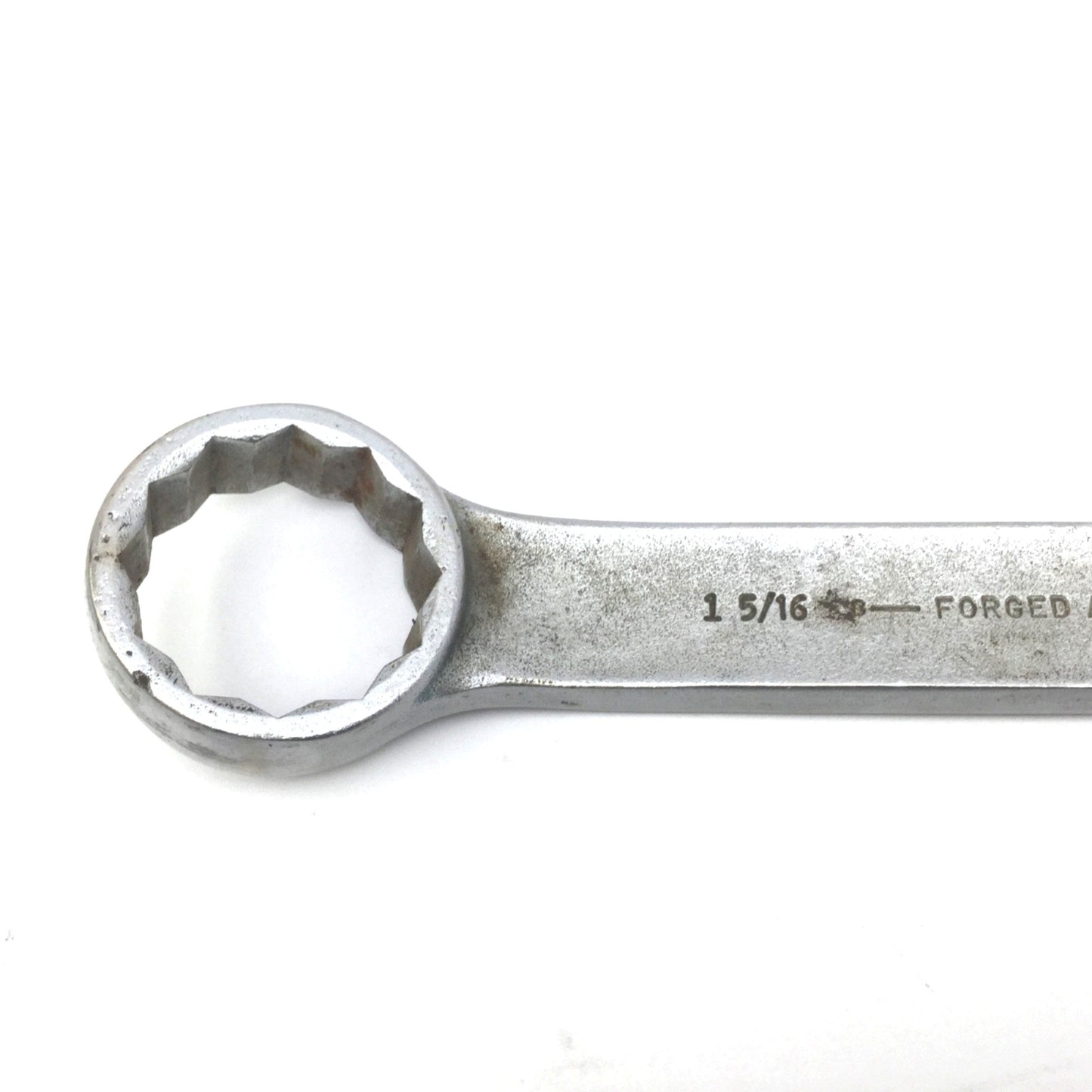 Used Wright Tool 1142 1-5/16" Forged Alloy 12-Point Combination Wrench 18-3/4" Long