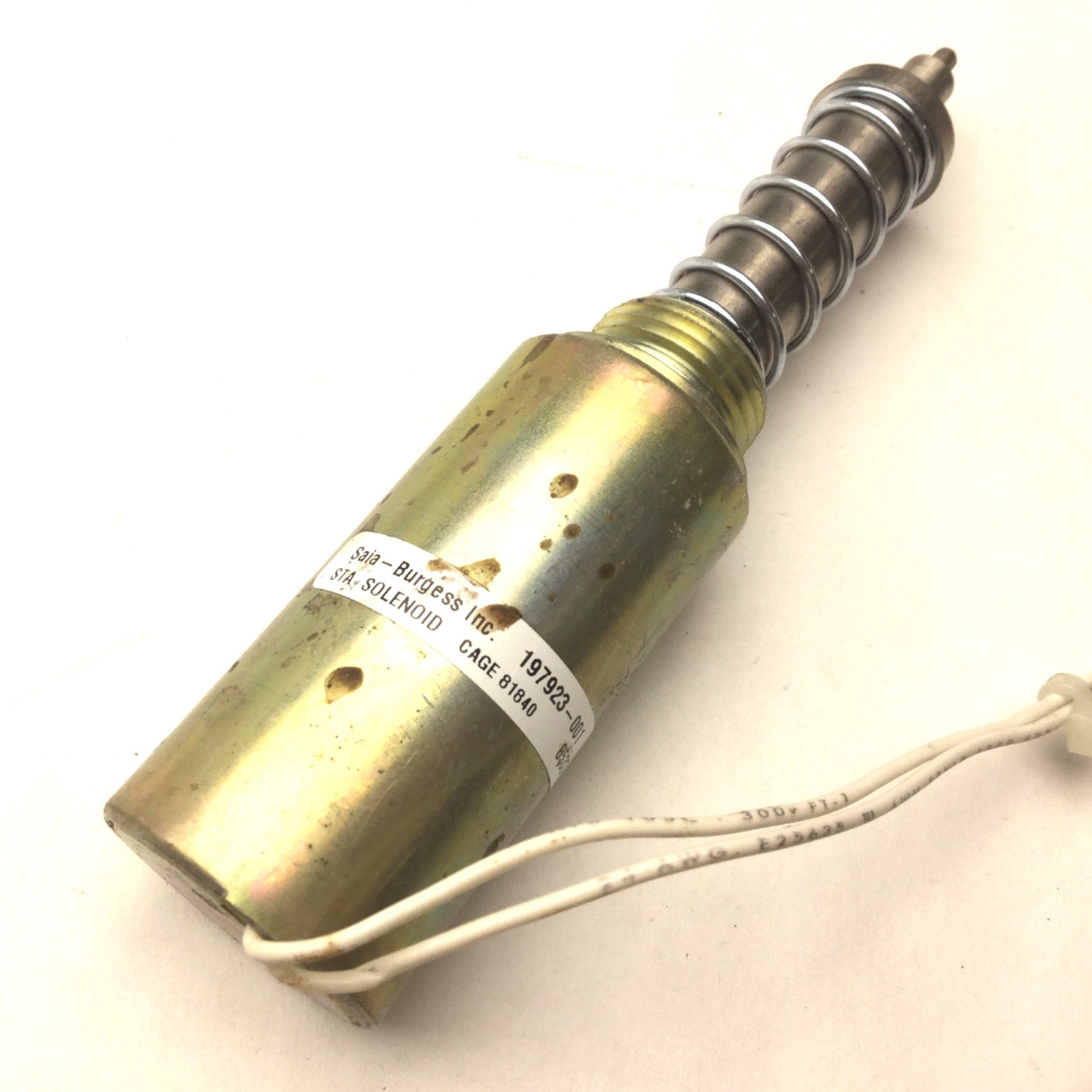 SAIA-BURGESS 197923-001 STA Solenoid, Cage 81840, 1