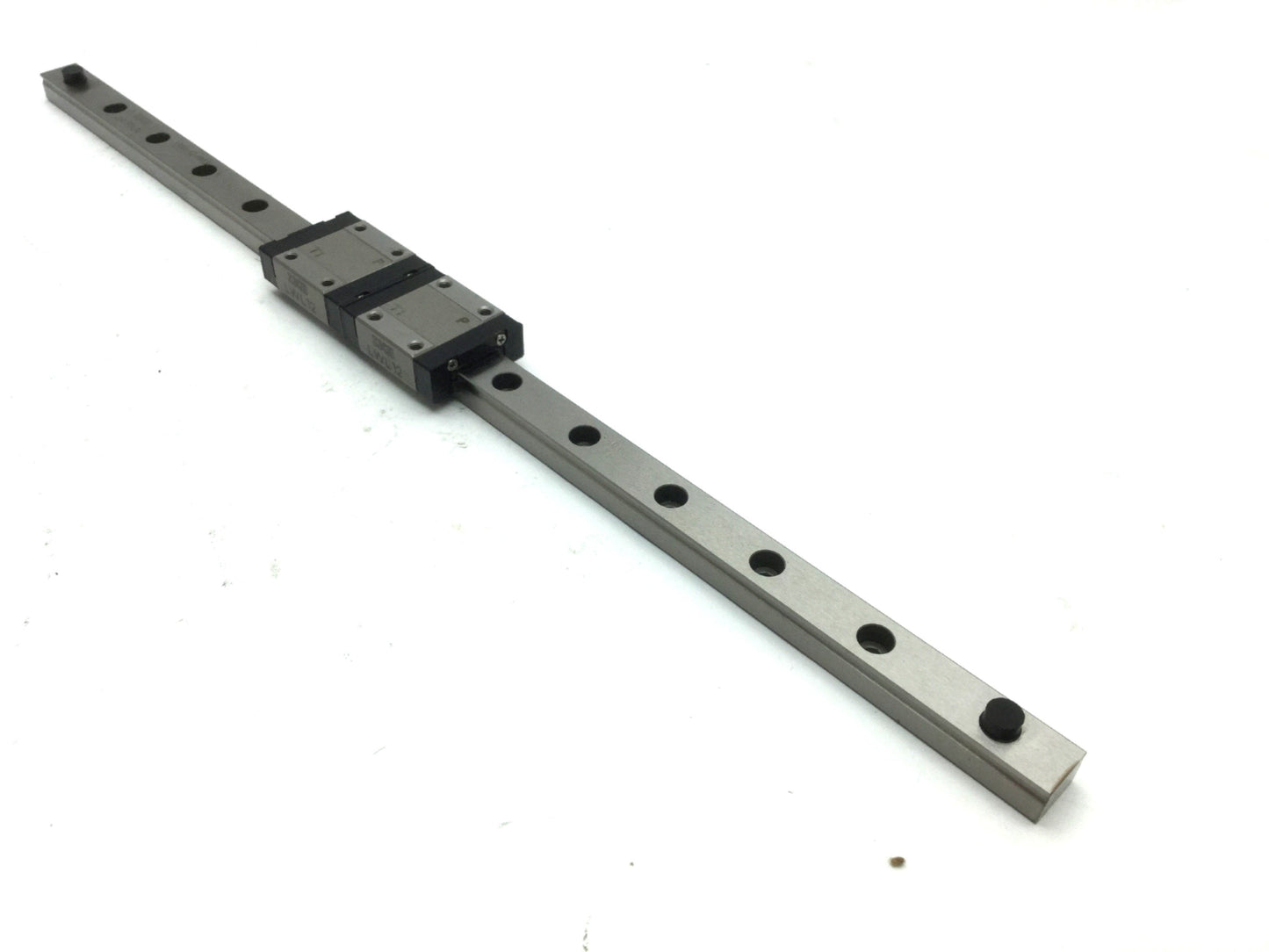 New IKO LWL12C2 350mm Linear Rail, With 2 Slides, 12mm Rail Width, 8mm Rail Height