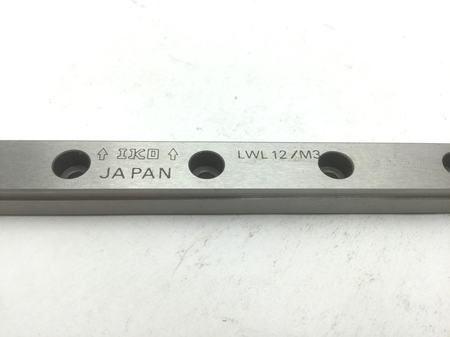 New IKO LWL12C2 350mm Linear Rail, With 2 Slides, 12mm Rail Width, 8mm Rail Height