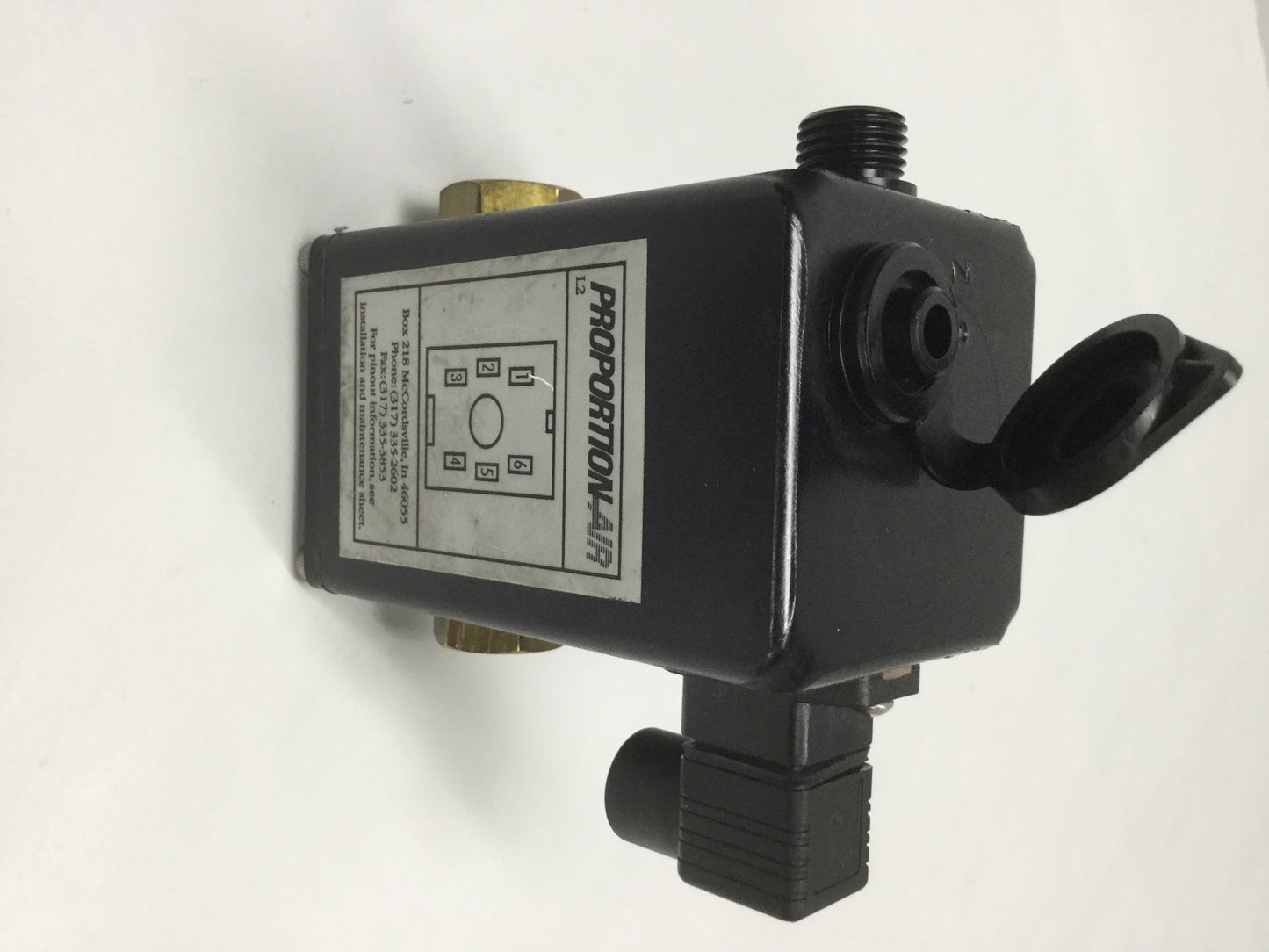 Used Proportion-Air QB2TFIC300 Double Loop Analog Control Valve 300psi, 4-20mA Signal