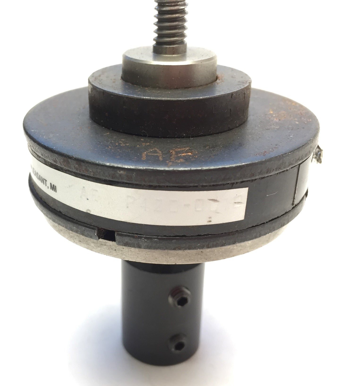 Used Magpowr Perma-Tork AF P420-0010 Magnetic Mag Clutch Shaft: 0.1875"