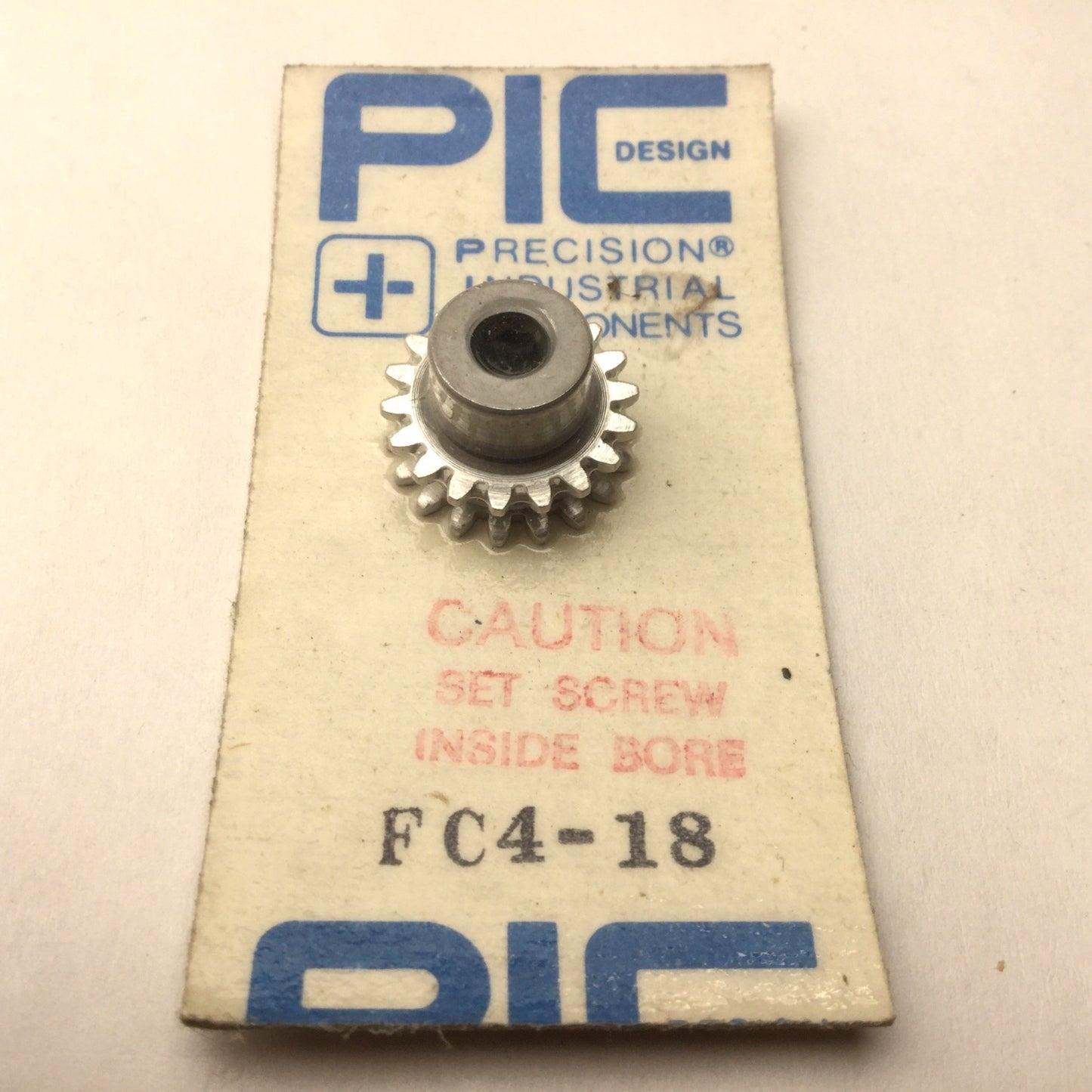 New Lot of 9 New PIC FC4-18 No Slip Positioning Pulleys, 32 Pitch, 18 Grooves