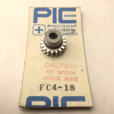 New Lot of 9 New PIC FC4-18 No Slip Positioning Pulleys, 32 Pitch, 18 Grooves