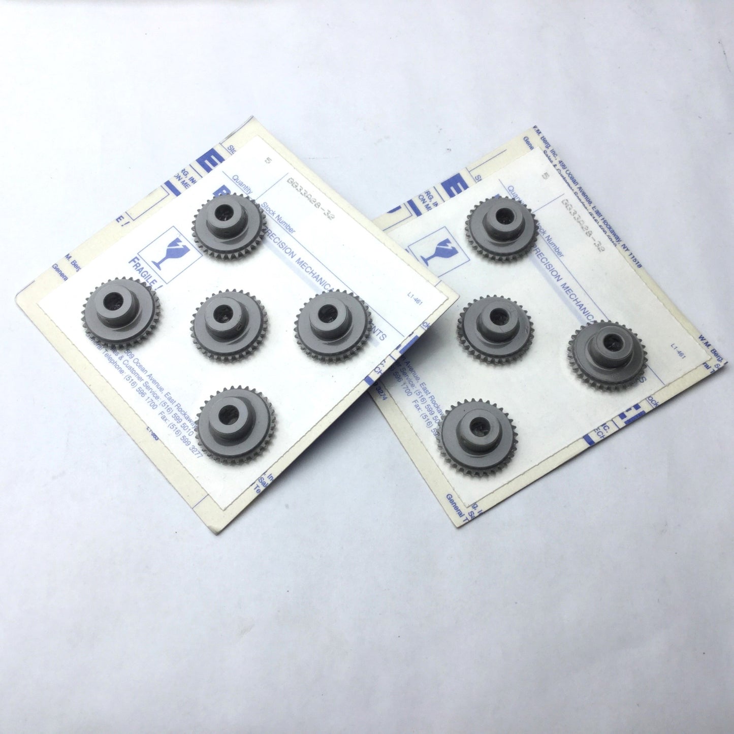 New Lot of 10 New WM Berg GP33A28-48 Chain Sprockets, Bore 1/4, 32 Teeth, 1 Pitch