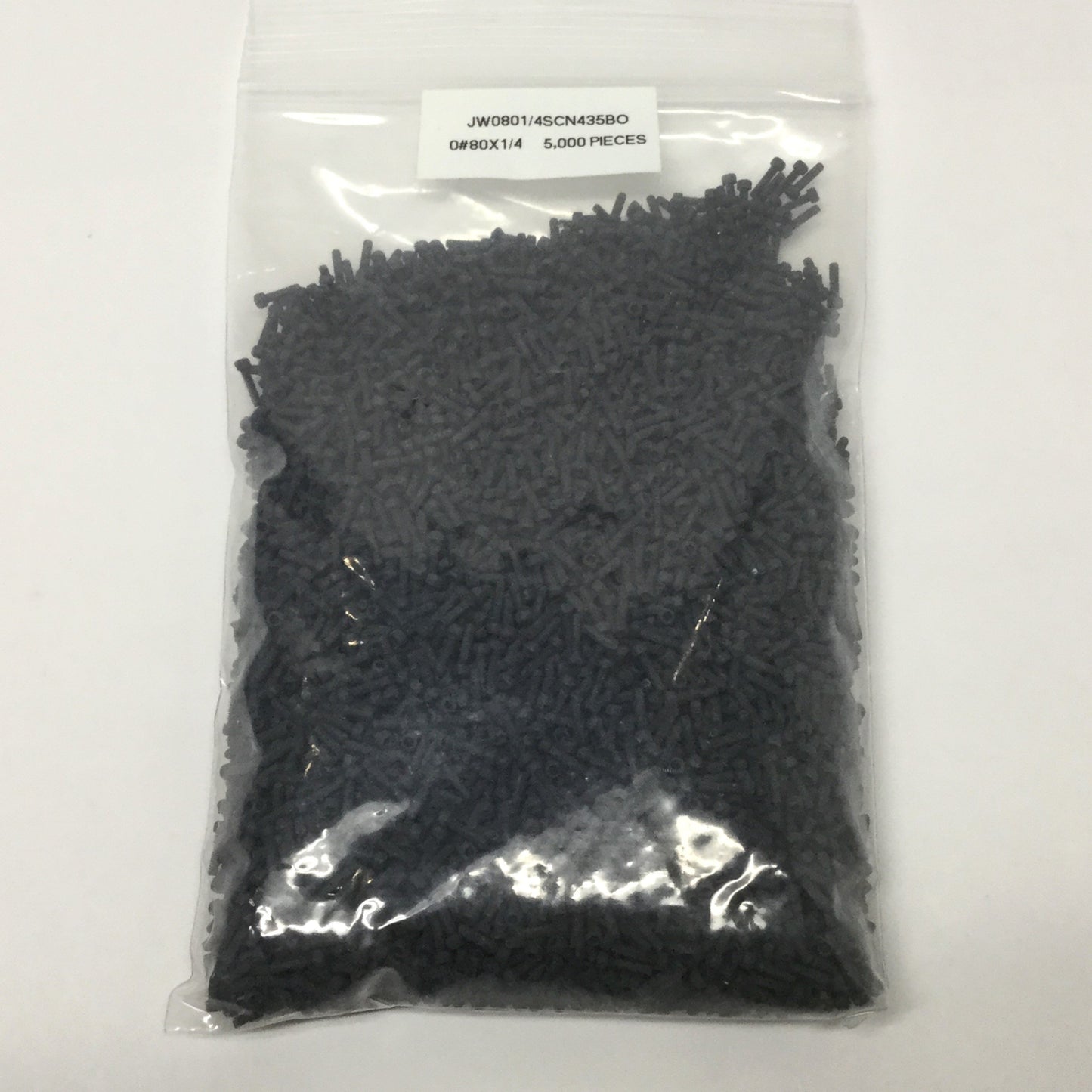 New – Open box Lot of 5000 #0-80 x 1/4" SHCS Socket Head Cap Screws Class 12.9 Alloy Steel