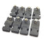 Used Lot of 8 Eaton B-Line BFV2008 Non-Metallic Pipe Clamp, Size: 1/2"