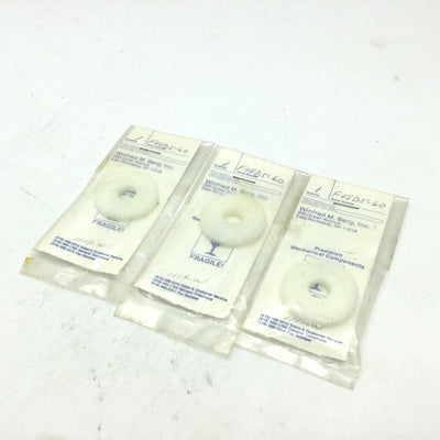 New Lot of 3 New WM Berg F48D5-60 Spur Gear Pitch: 48, Teeth: 60 DERLINr, ID: 3/8"