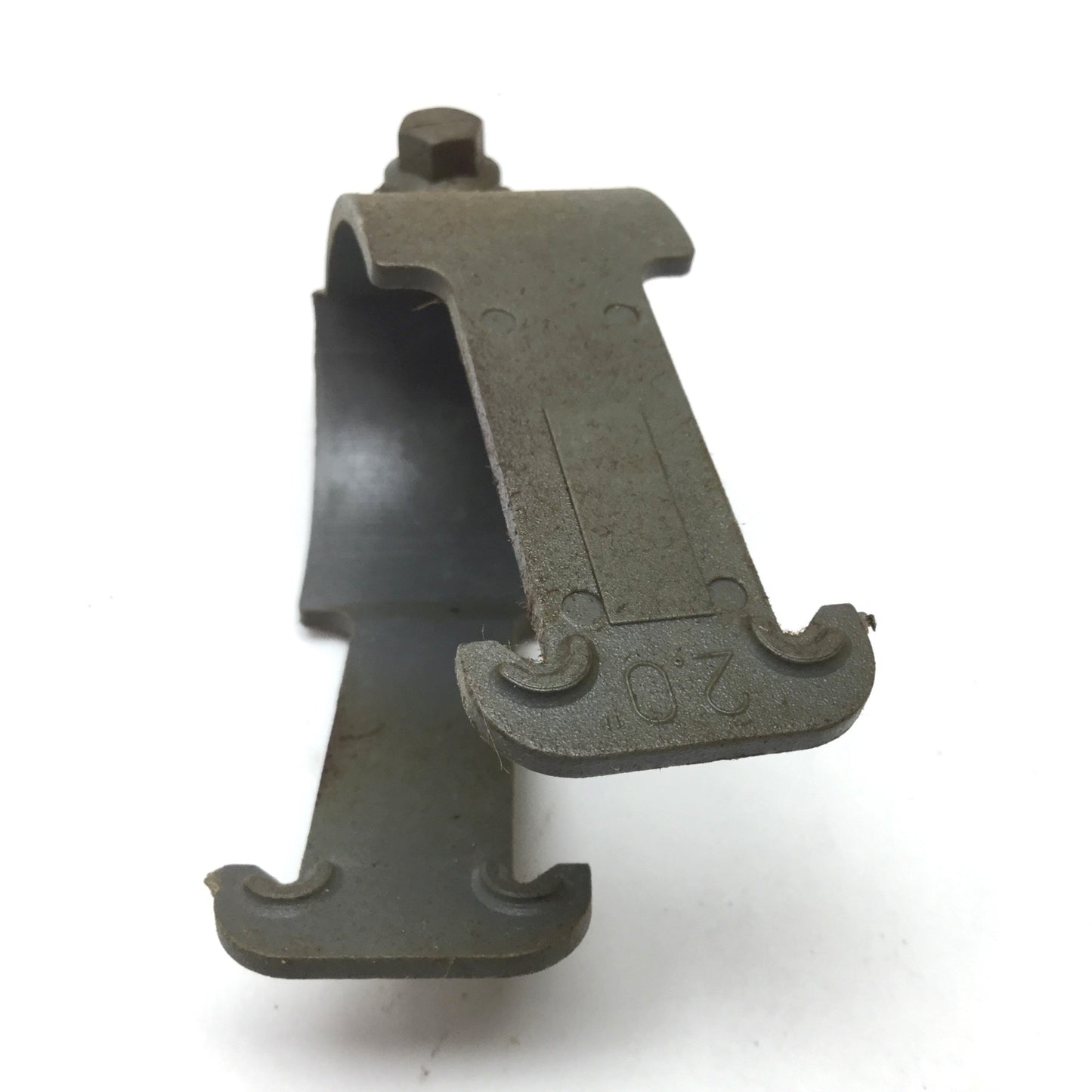Used Lot of 14 Strut-Mount Pipe Clamp, Material: Plastic, 2" Pipe Outside Diameter