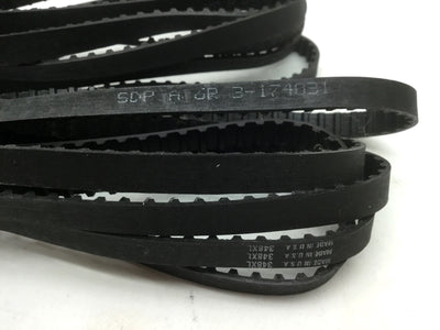 New Lot of 6 New 348XL031 Timing Belt W: 5/16", 174 Teeth, L: 34.8" A 6R 3-174031