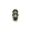 Used Lot of 10 Push to Connect Brass Tube Unions 1/4" Tubing