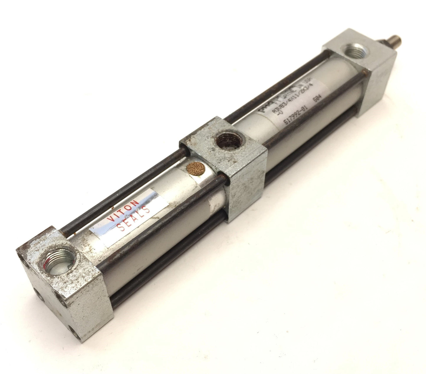 Used PHD Tom Thumb A3VB3/4x11/2x3/4-V 3-Position Cylinder Bore: 3/4" Stroke: 1-1/2"