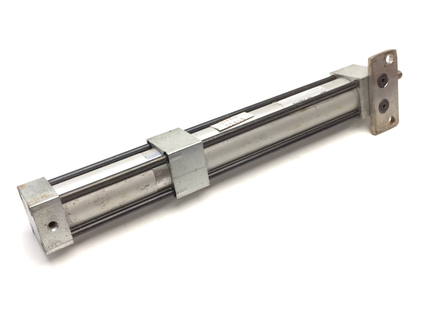 Used PHD Tom Thumb A3B-3/4x31/2x11/4-V 3-Position Cylinder Bore: 3/4" Stroke: 3-1/2"
