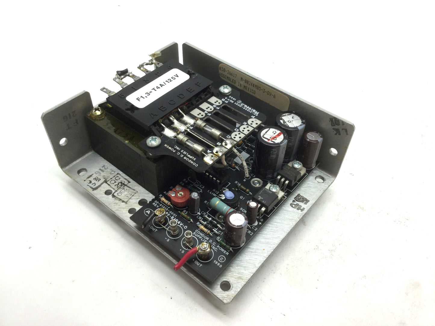 Used Condor MB5-3/OVP-A Power Supply, Out: ±5VDC 3A, In: 120VAC 50/60Hz