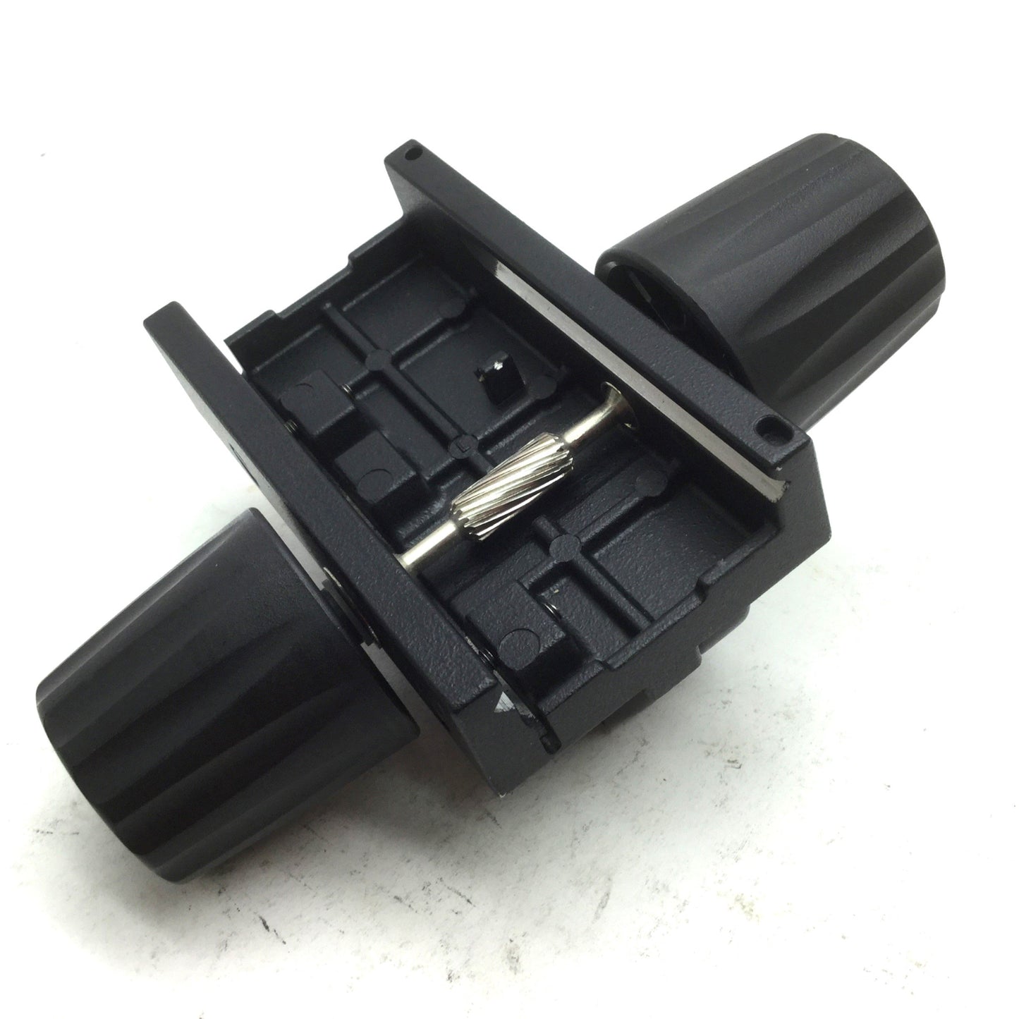 Used Microscope Adjustable Focus Mount, Throat: 44mm, Shaft OD: 15.75mm