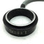 Used Leeds Fiber Optic Light Guide Ring Mount 50mm, In 18.2 mm Bundle 8mm 25"