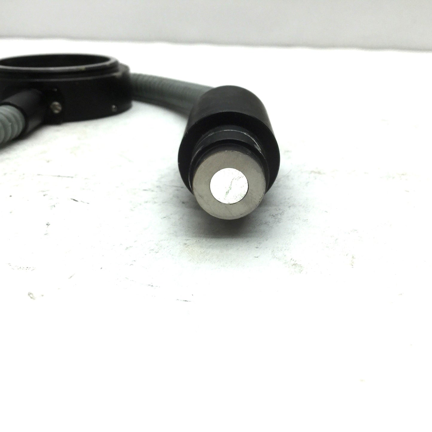 Used Leeds Fiber Optic Light Guide Ring Mount 50mm, In 18.2 mm Bundle 8mm 25"