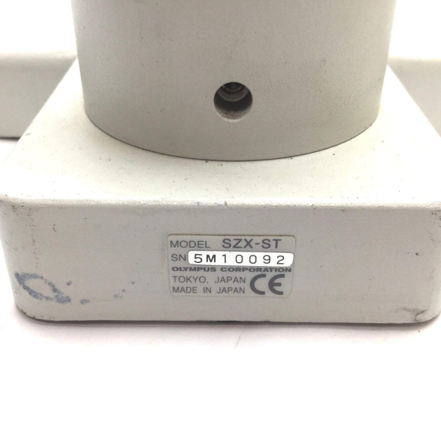 Used Olympus SZX-ST Microscope Stand, For SZX Series Microscopes, Base: 11.75" x 7"