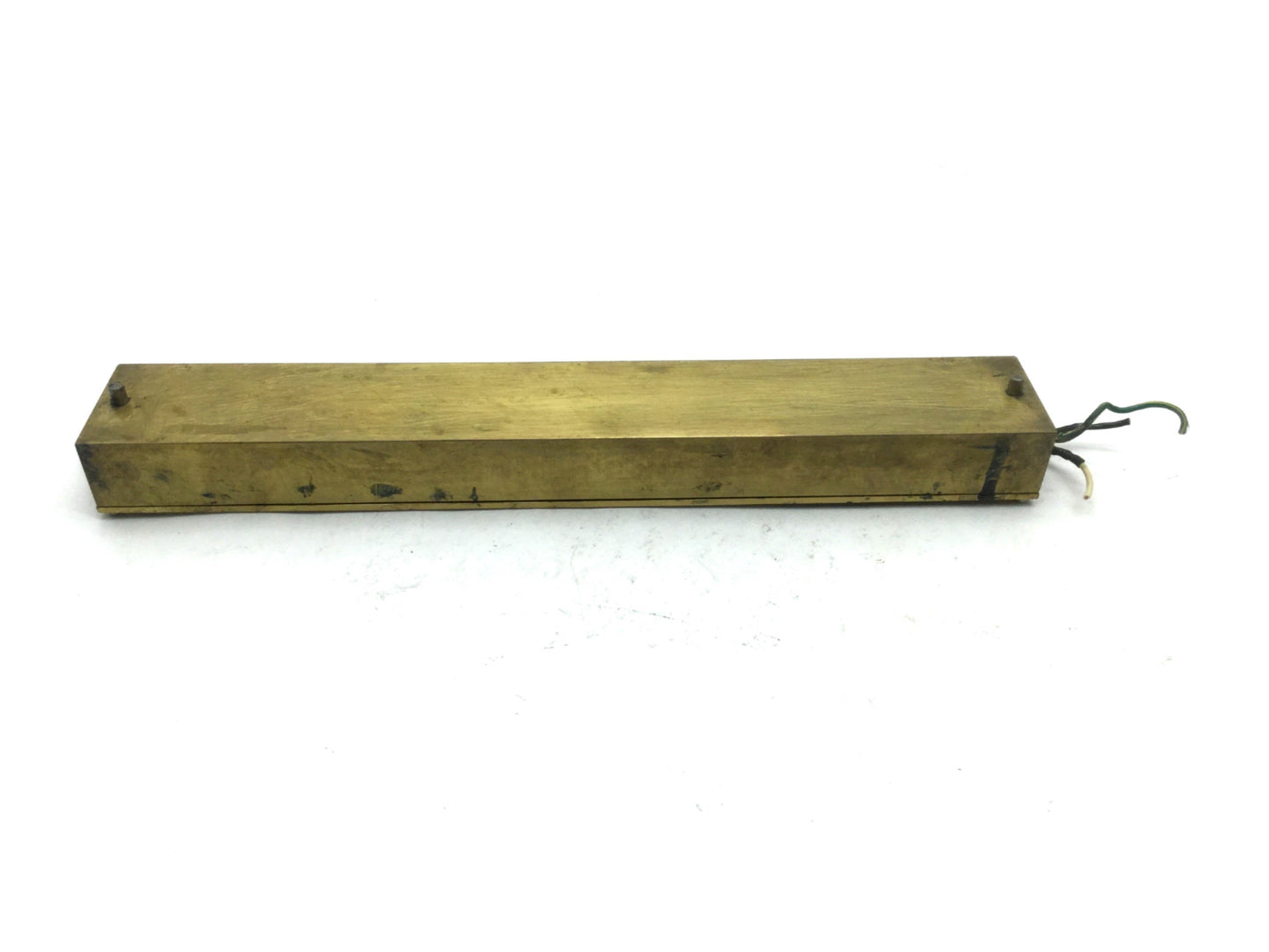 Used Ogden Cartridge Heater L: 6", 400W 120V, Block: 12" x 1-1/8" x 1-1/4"