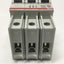 New – Open box ABB S203UP-K3 A Circuit Breaker, 3-Pole, K-Curve, 3A 480Y/277VAC, DIN Rail Mount