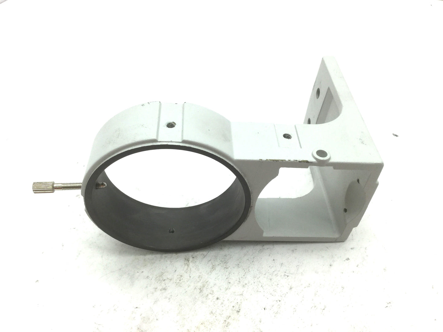 Used Microscope Holder Bracket, ID: 3" (75mm), Back Plate Dimensions: 64mm x 100mm