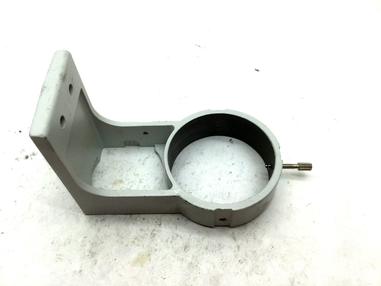 Used Microscope Holder Bracket, ID: 3" (75mm), Back Plate Dimensions: 64mm x 100mm