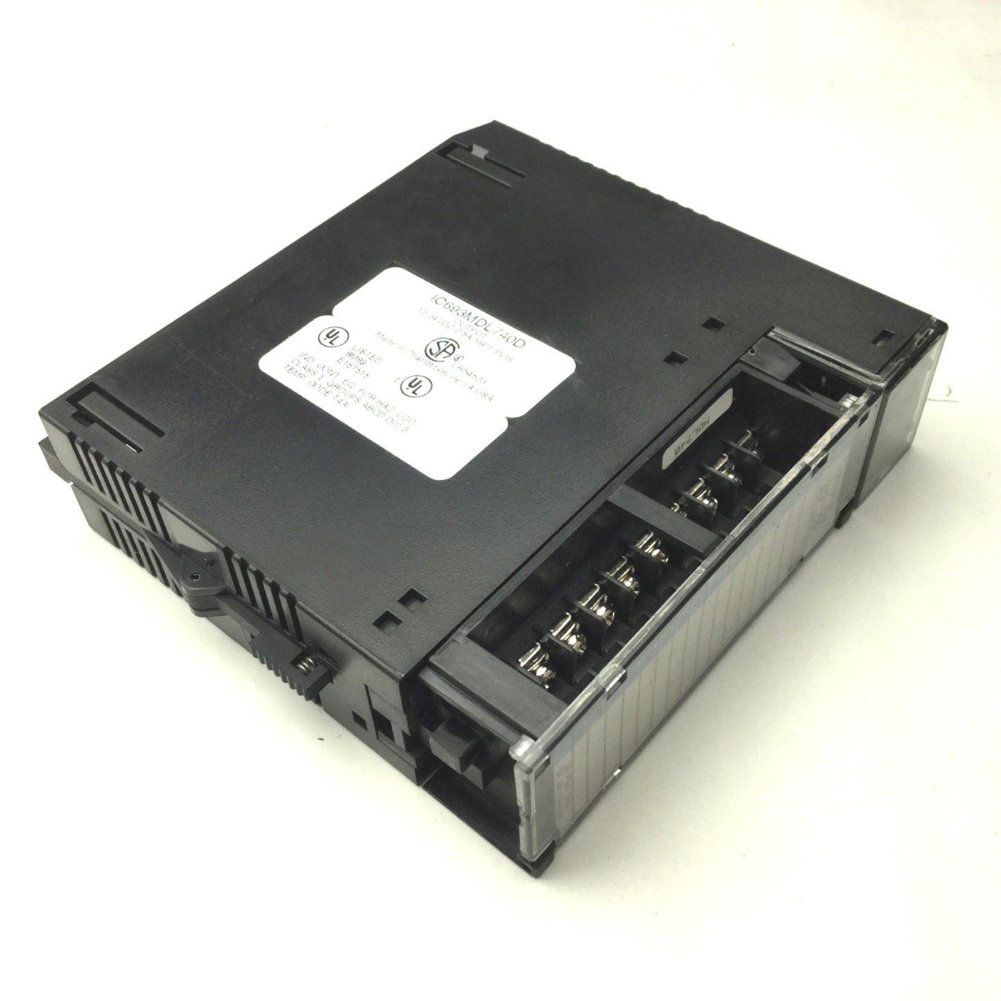 Used GE Fanuc IC693MDL740D Series 90-30 PLC Output Modules, 16-Point, 12/24VDC 0.5A