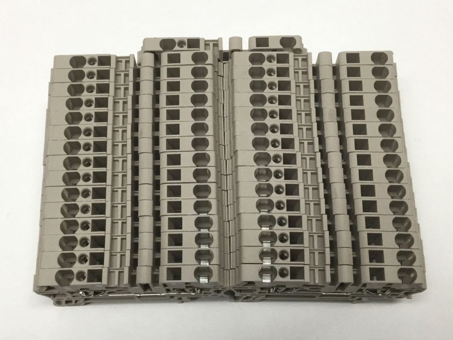 New – Open box Lot of 31 Weidmuller ZDU 2.5 Feed-Through Spring Clamp Terminal Blocks 800V 24A